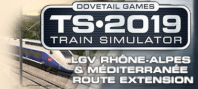Train Simulator: LGV Rhône-Alpes & Méditerranée Route Extension Add-On (электронная версия)