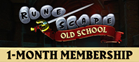 Old School RuneScape 1-Month Membership (электронная версия)