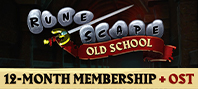 Old School RuneScape 12-Month Membership + OST (электронная версия)