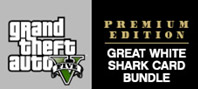 GRAND THEFT AUTO V: PREMIUM ONLINE EDITION & Great White Shark Card Bundle