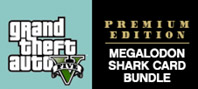 GRAND THEFT AUTO V: PREMIUM ONLINE EDITION & Megalodon Shark Card Bundle
