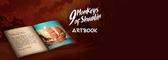 9 Monkeys of Shaolin - Digital Artbook