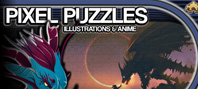 Pixel Puzzles Illustrations & Anime - Jigsaw Pack: Dragons