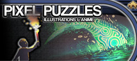 Pixel Puzzles Illustrations & Anime - Jigsaw Pack: Legendary Beasts