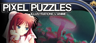 Pixel Puzzles Illustrations & Anime - Jigsaw Pack: Variety Pack 1