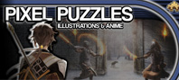 Pixel Puzzles Illustrations & Anime - Jigsaw Pack: Warriors