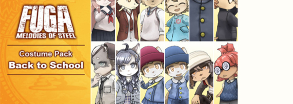Fuga: Melodies of Steel - Back to School Costume Pack