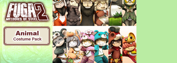 Fuga: Melodies of Steel 2 - Animal Costume Pack