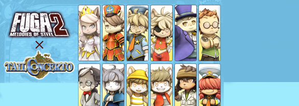 Fuga: Melodies of Steel 2 - Tail Concerto Costume Pack