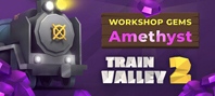 Train Valley 2: Workshop Gems - Amethyst