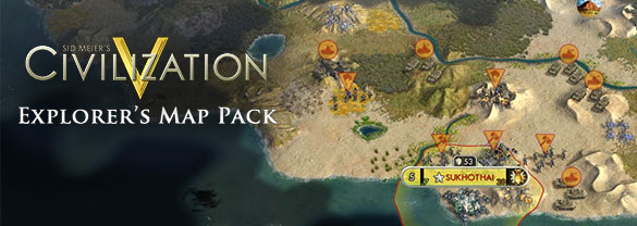 Sid Meier's Civilization V: Explorers Map Pack (Mac)